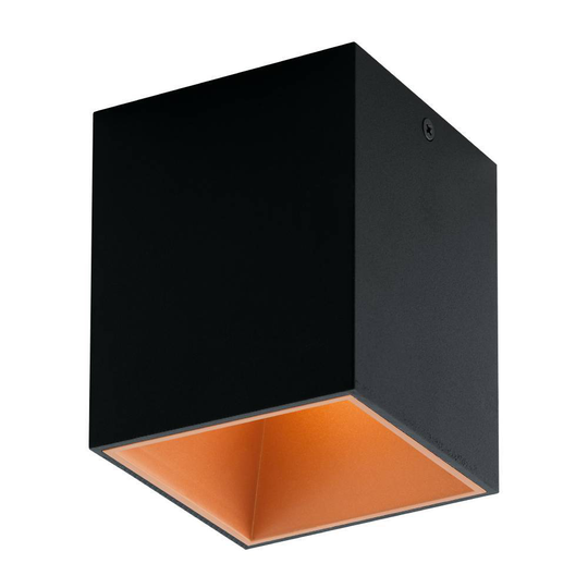 Polasso plafond (Svart)
