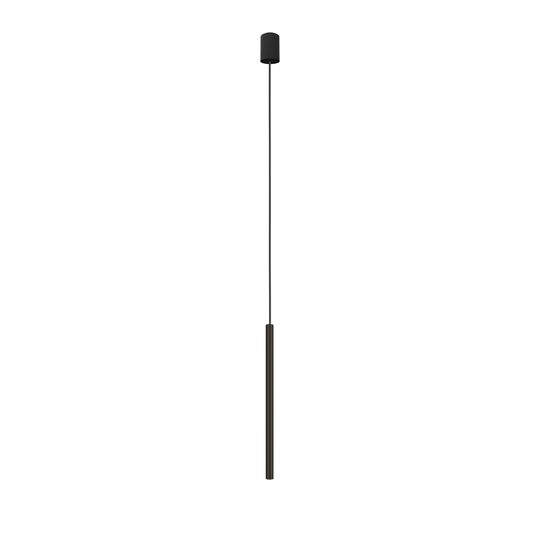 Hänglampa Laser, 1 lampa, svart, skärm 49 cm