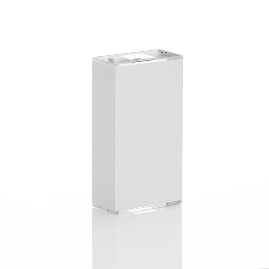 Lucande Anita LED-vägglampa vit höjd 17 cm