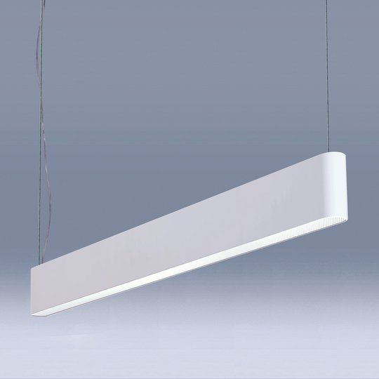 Vit LED-hänglampa Caleo-P4 - 89 cm 48 W