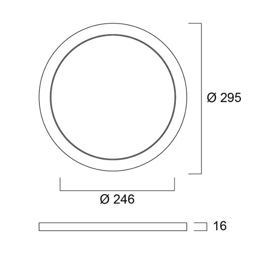 Sylvania ringbländare Start eco svart Ø 29,5 cm