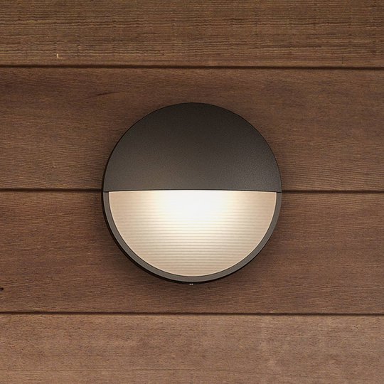 Capricorn - antracitfärgad LED-vägglampa, IP44