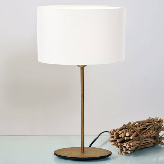 Avtorkbar bordslampa Mattia Oval