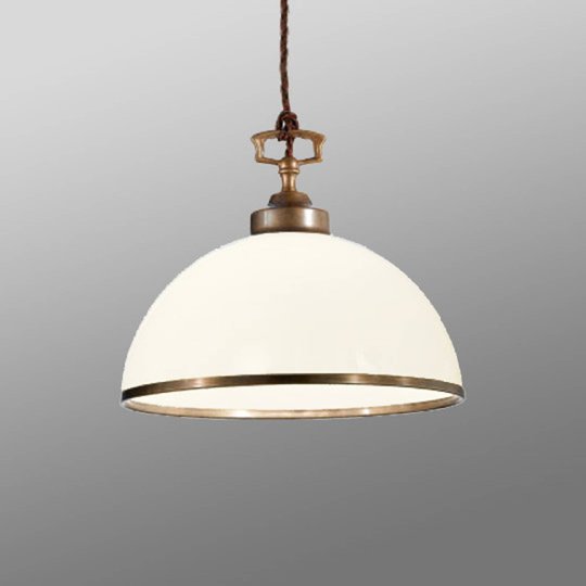 Elegant taklampa La Botte, vit