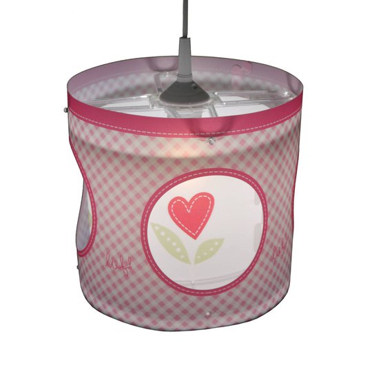 Roterande hänglampa Lief for Girls i rosa