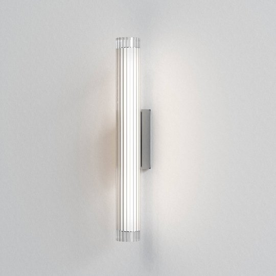 Astro io Wall LED-vägglampa IP44 krom 66,5 cm