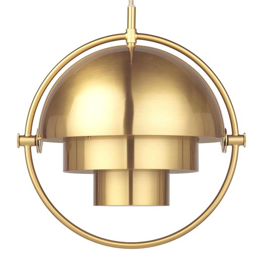 GUBI Multi-Lite hänglampa 25,5 cm mässing/mässing