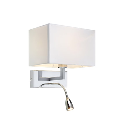 Savoy Vägglampa Krom