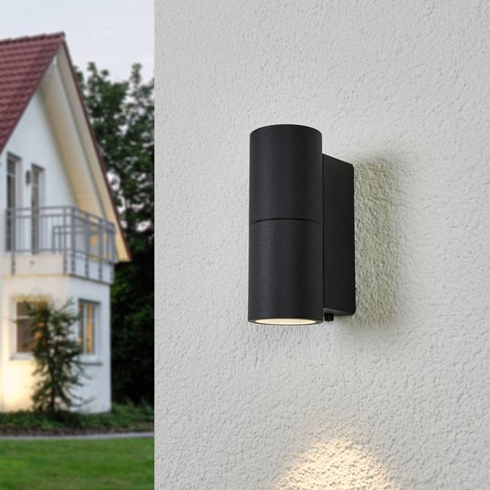 BEGA 66649K3 utomhusvägglampa grafit 3000K ensidig