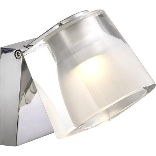 Spegellampa LED (Förkromad/blank)