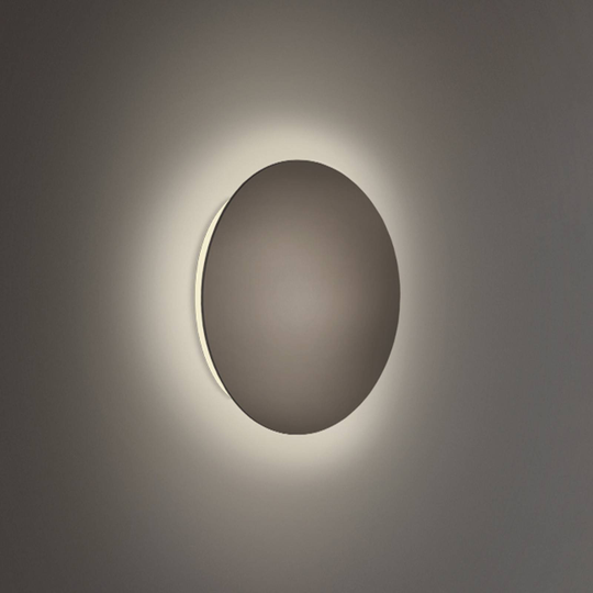 Escale Blade LED-vägglampa, brons, Ø 95 cm