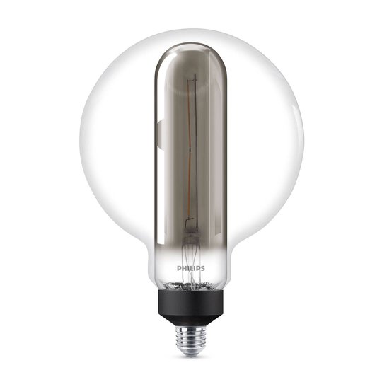 Philips Giant Globe smoky LED-lampa E27 6,5W