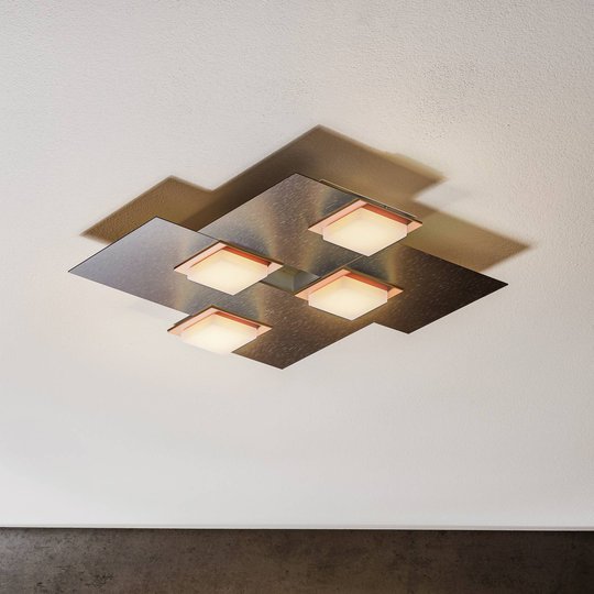 BANKAMP Quadro LED-taklampa 32W antracit