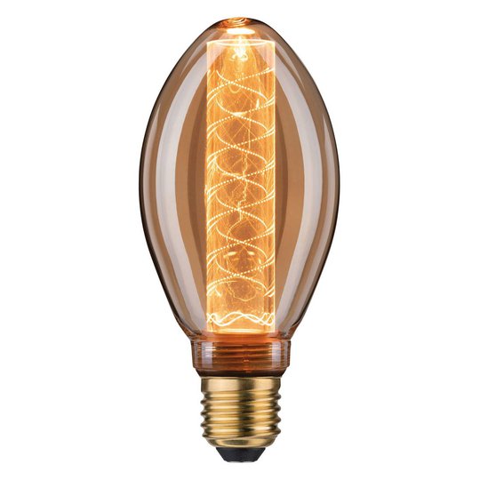 LED-lampa E27 B75 4W Inner Glow spiralmönster
