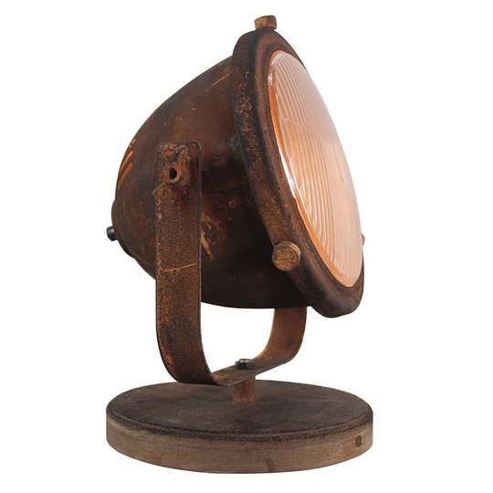 Bordslampa Woody, rost