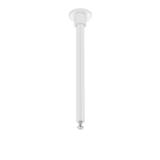 Monteringsstång till DUOline-skena, vit, 12,5 cm