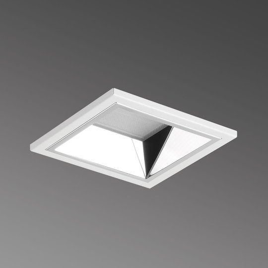 Noviel S PRE - kantig LED-inbyggnadsspot 3 000 K