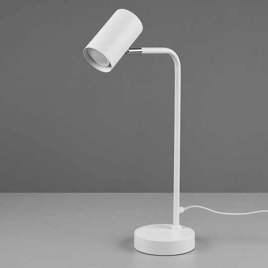Bordslampa Marley, vit matt