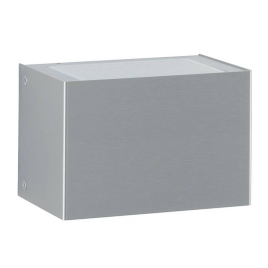 Vägglampa Cube bredd 15 cm