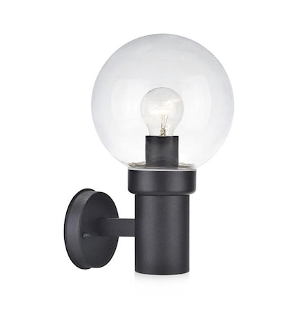 Caris Vägglampa Svart