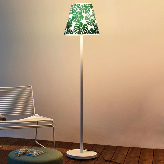 Golvlampa Swap Outdoor, green jungle lampskärm