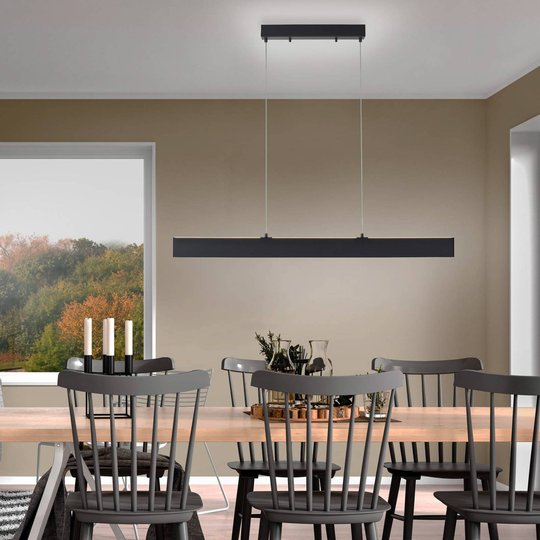 LED-pendellampa LOLAsmart Nila, antracit