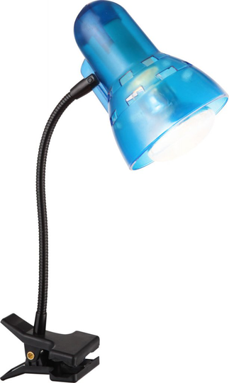 Clip klämlampa (Blå)