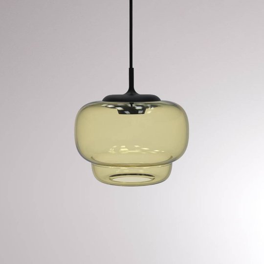 LOUM Canna LED-hänglampa Ø 21 cm champagne