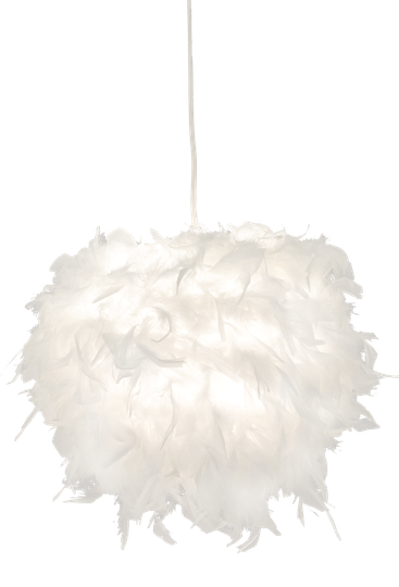 Boa taklampa 25cm (Vit)