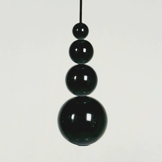 Innermost Bubble - hänglampa svart