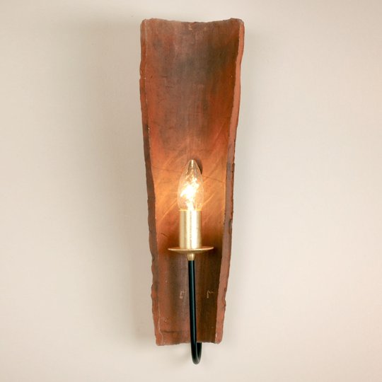 Vägglampa COUNTRY med takspån