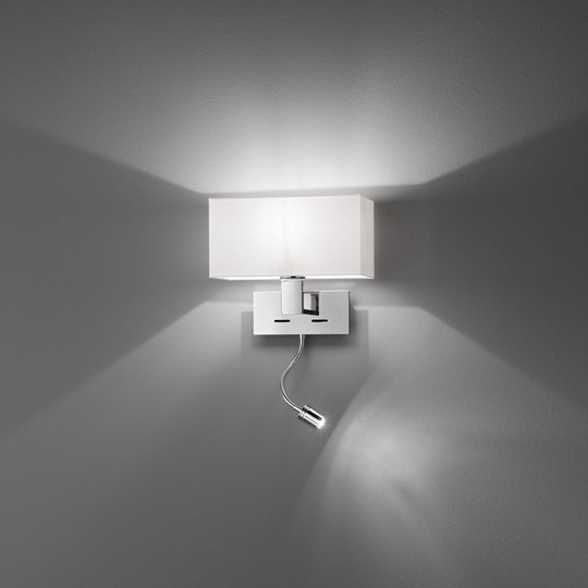 Egger Harmony Flex vägglampa med LED-flexarm