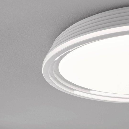 LED-taklampa Dua, dimbar, Ø 43 cm