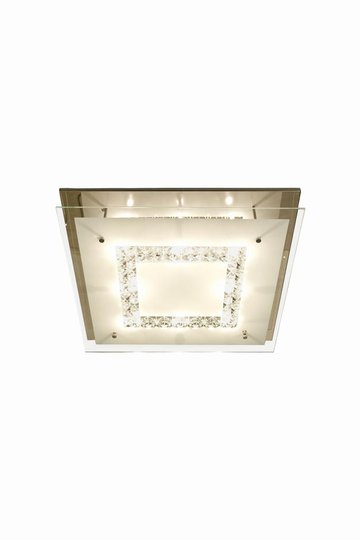 Luster plafond 50cm (Förkromad/blank)