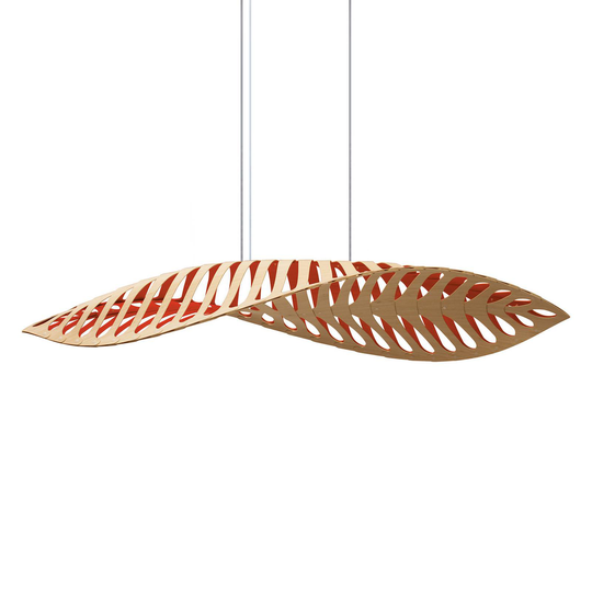 david trubridge Navicula pendel 144 cm bambu-röd