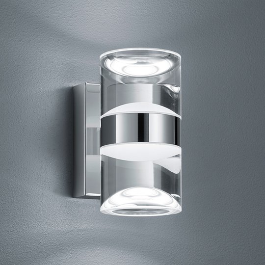 Uppåt- och nedåtstrålande LED-badrumsvägglampa Ria