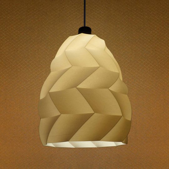 Hänglampa Kokon, beige