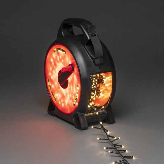 LED-ljusslinga Compact varmvit 400 LED 8,78 m