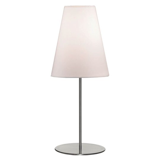 Bordslampa Clemo höjd 60 cm nickel matt