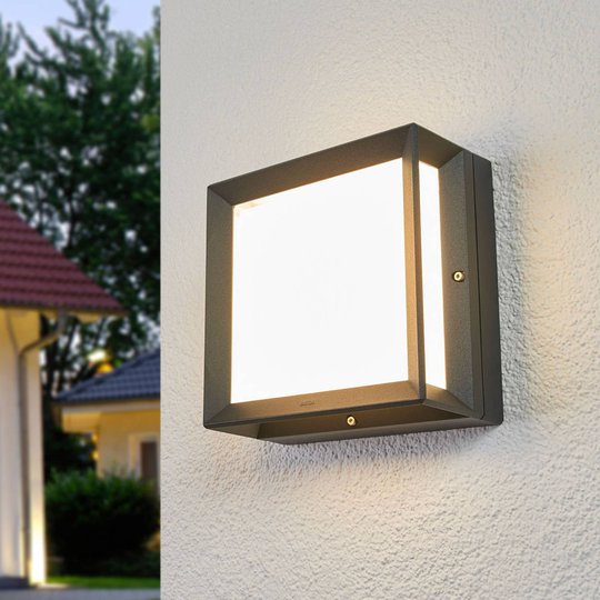 BEGA 22650K3 LED-utomhusvägglampa grafit 3 000 K