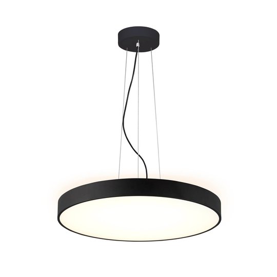 Arcchio Vanida LED-pendellampa, svart 60 cm