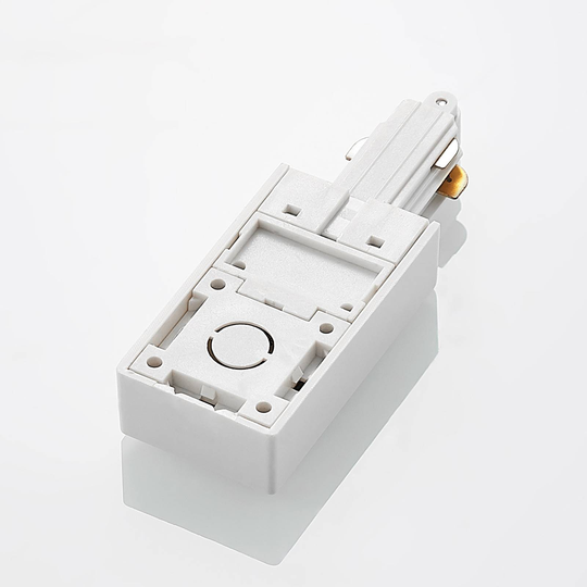 Lindby ändavslutning 1-fas system, vit