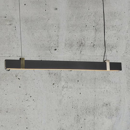 LED-pendellampa Lilt, svart