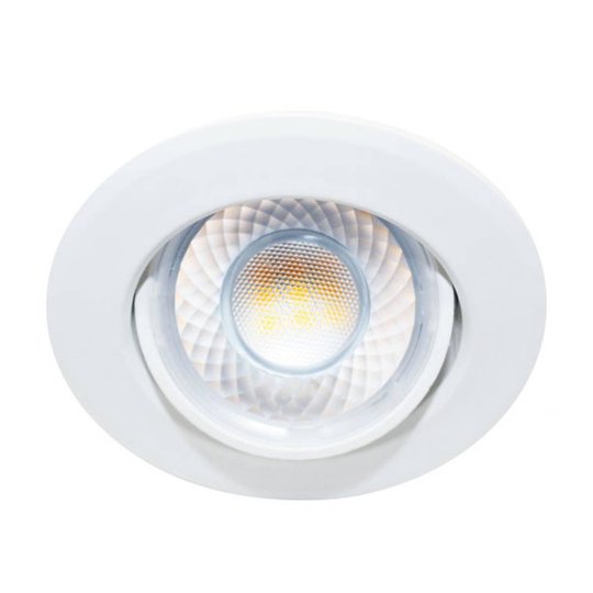 LED-inbyggnadsspot Dekto 7,8 cm 38° 8 W 4 000 K
