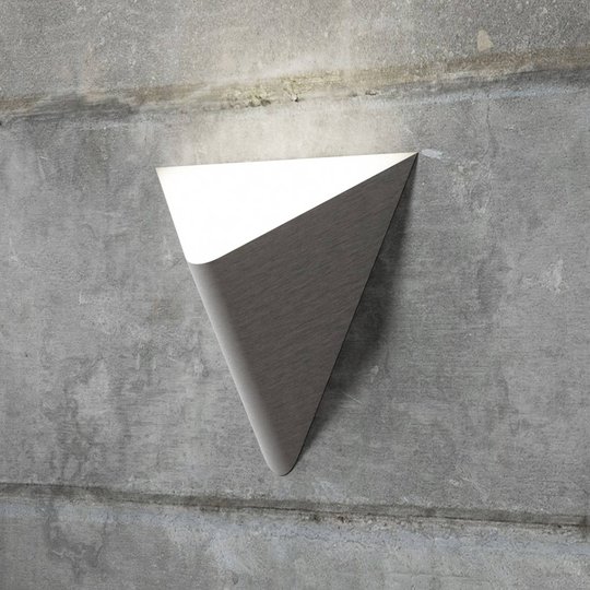 GROSSMANN Delta LED-vägglampa, dimbar