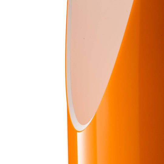 Intrycksfull golvlampa Shakti orange