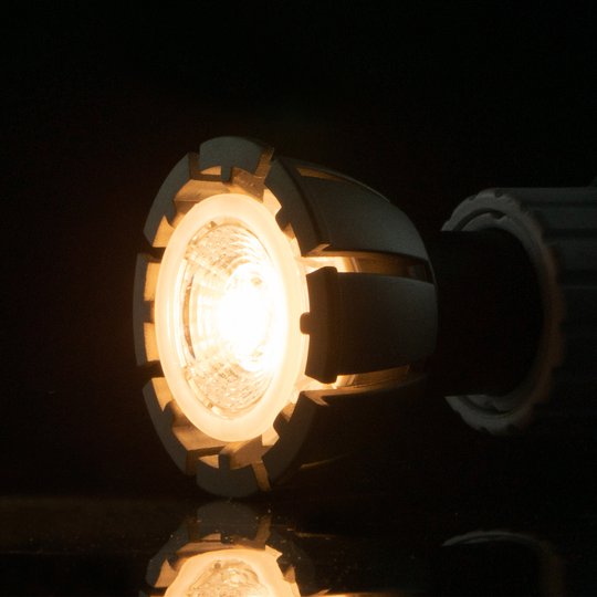 GU10 7W LED-Reflektor 40°, stämningsfull dimning