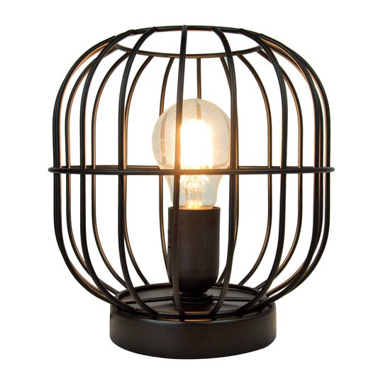 Bordslampa Zenith i burform, svart