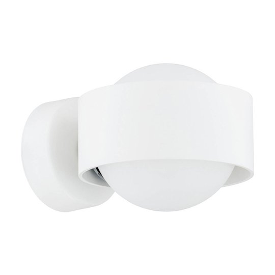 LED-badrumsvägglampa Macedo, vit