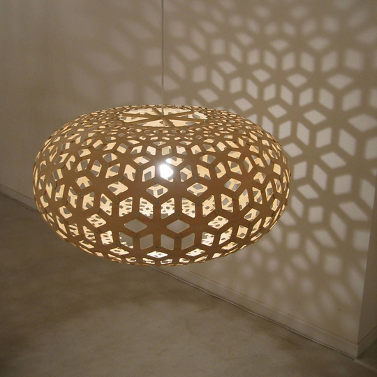 david trubridge Snowflake hänge Ø 80 cm caramel